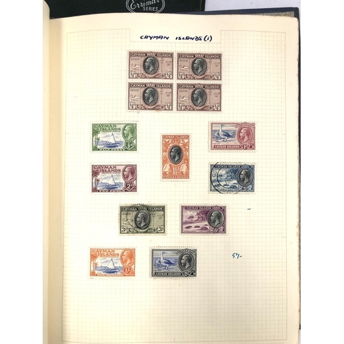 246 - A quantity of definitive and commemorative stamps and first day covers in 5 albums together with 'Hi... 