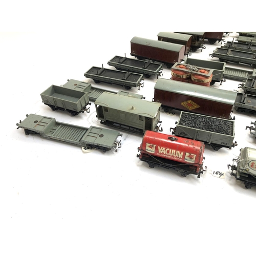 397 - A quantity of Hornby OO gauge freight rolling stock to include Shell, Mobil, Esso, Vacuum, Power tan... 