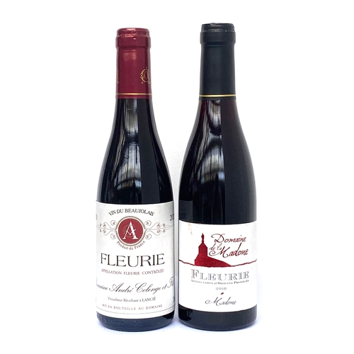 2301 - Domaine de la Madone Fleurie Vieille Vignes 2019, 8x37.7cl; and Domaine Andre Colonge et Fils Fleuri... 