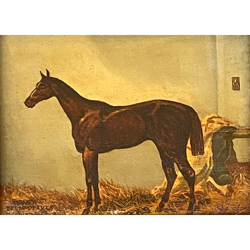 310 - Harry Hall (1814-1882), 'Hermit, Derby Stake Winner 1867', oil on panel, 16.5x21cm

Provenance: priv... 