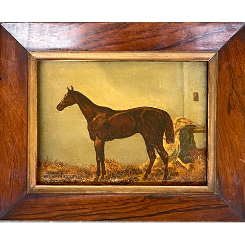 310 - Harry Hall (1814-1882), 'Hermit, Derby Stake Winner 1867', oil on panel, 16.5x21cm

Provenance: priv... 