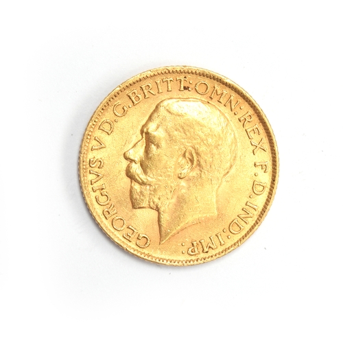 145 - A George V full sovereign, 1913