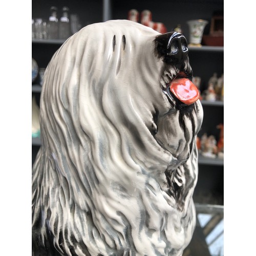 61 - A Beswick 'The Dulux Dog' ceramic advertising figure, c.1970, marked to base, 30.5cmH