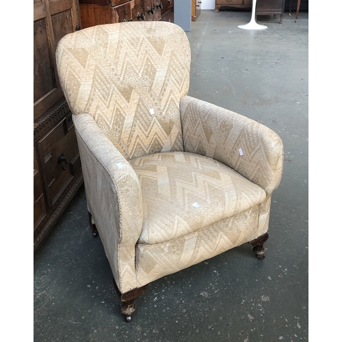 639 - A small armchair, 58cmW