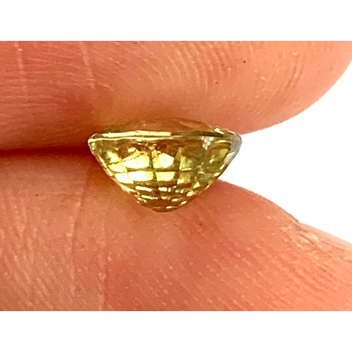 93 - A yellow sapphire, approx. 1.4ct