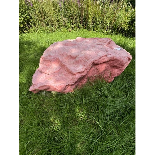 75 - Fibreglass & sillicone pink sculpture