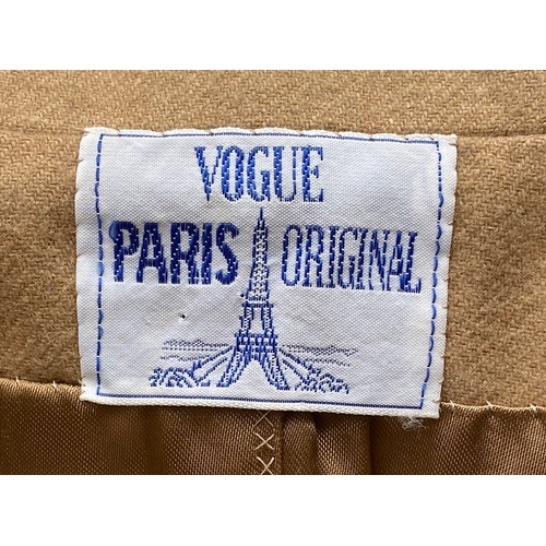 716 - A Vogue Paris Original double breasted wool jacket, approx. size 10