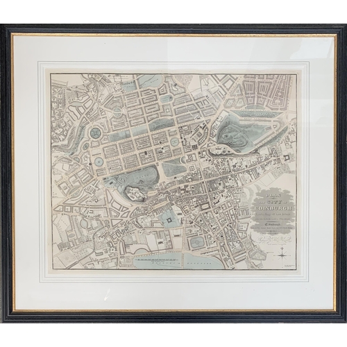 251 - After Charles Thomson (fl. 1820-1831), 'Plan of The City of Edinburgh, including all the Latest and ... 