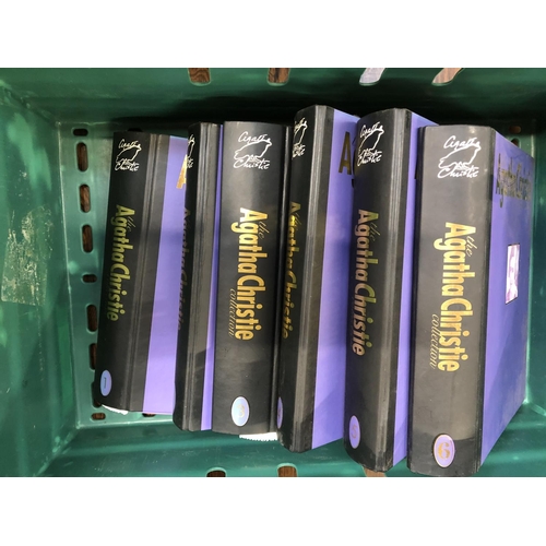 604 - BOOKS, 'The Agatha Christie Collection' A part-work publication with 80/90 vols of Christie's works ... 