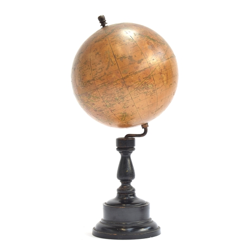 147 - A small Smith's Terrestrial Globe, on a turned ebonised base, 30cm high overall

Provenance: Sir Ter... 