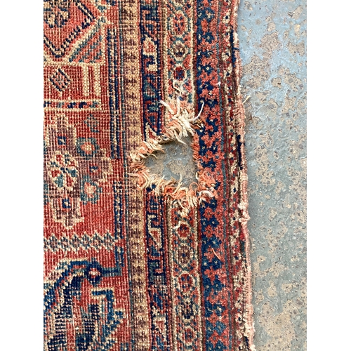 488 - A late 19th century Persian carpet, probably Hamadan, 560x205cm

Provenance: Sir Terence and Lady Co... 