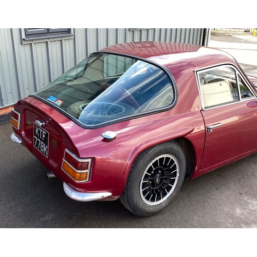 489 - BUYER'S PREMIUM 10% + VAT ON THIS LOT

A 1972 TVR Vixen  S3 Coupé in red, Registration No. KTF 778K ... 