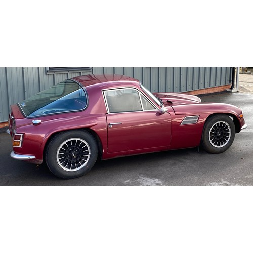 489 - BUYER'S PREMIUM 10% + VAT ON THIS LOT

A 1972 TVR Vixen  S3 Coupé in red, Registration No. KTF 778K ... 