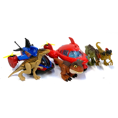 534 - Small quantity of Pokemon toys together with various dinosaur figurines