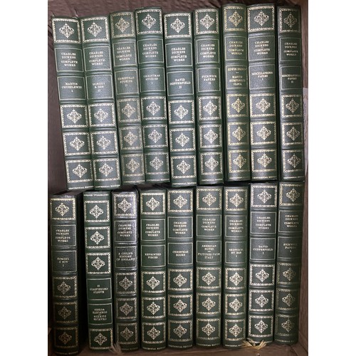 653 - BOOKS, DICKENS. Called 'The Centennial Edition'. c. 38 vols so possibly complete. Purports to be 'Th... 