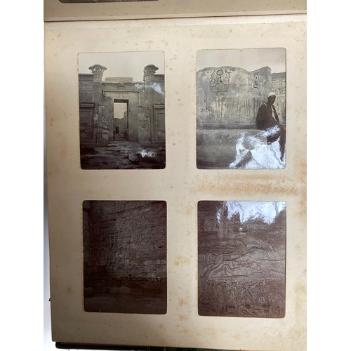 549 - A collection of 12 early 20th century quarter leatherbound photo albums, presumably privately bound ... 