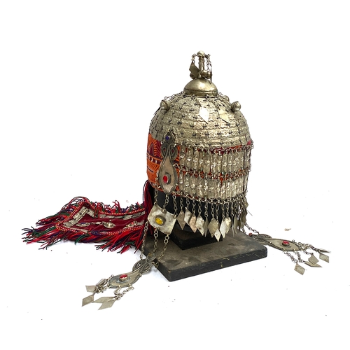 562 - A Turkmen wedding headdress