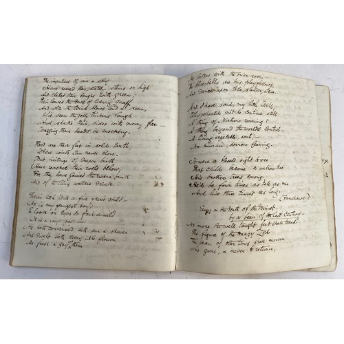 667 - COMMONPLACE BOOK. A 'notebook' or Commonplace book compiled (and full) c. 1877 by (possibly) 'Judith... 