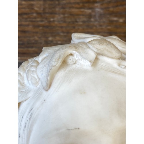 152 - A Victorian Copeland parian bust of Ophelia, W.C Marshall RA, Crystal Palace Art Union, 28cm high

P... 