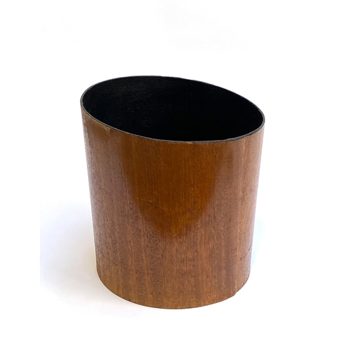 859 - A bentwood waste paper basket, 30cmH