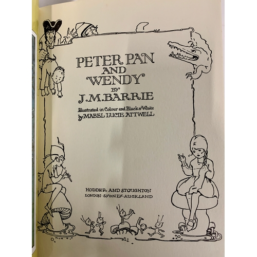 499 - BARRIE, J.M., BOOK. 'Peter Pan and Wendy' (illus. Mabel Lucy Atwell), Hodder and S., 1993 rep. in VG... 