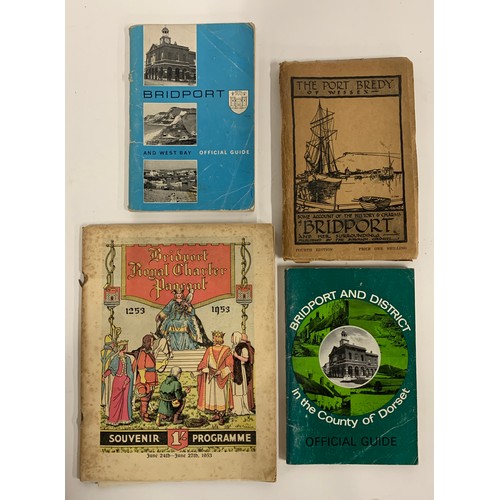 498 - BOOKS, BRIDPORT/DORSET INTEREST. A small collection of local interest books to inc. 'Kelly's Directo... 