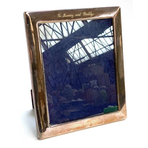 70 - Silver photo and picture frame, internal dimensions 25x20cm