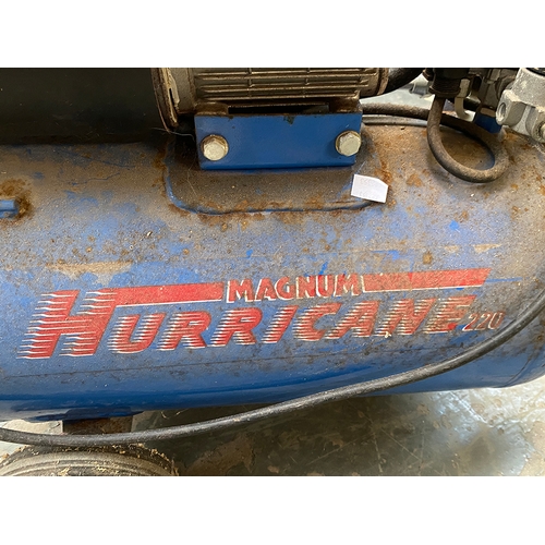 1013 - A Magnum Hurricane 220 air compressor