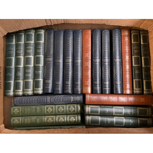 576 - BOOKS, MAUGHAM, LAWRENCE, RLS. A large box of Heron eds. in VG condition.