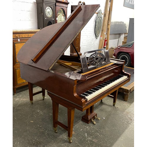 1150 - A Grotrian Steinweg 5ft 3in model 160 grand piano, serial no. 42648, in a rosewood case, marked for ... 