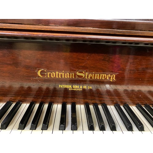 1150 - A Grotrian Steinweg 5ft 3in model 160 grand piano, serial no. 42648, in a rosewood case, marked for ... 