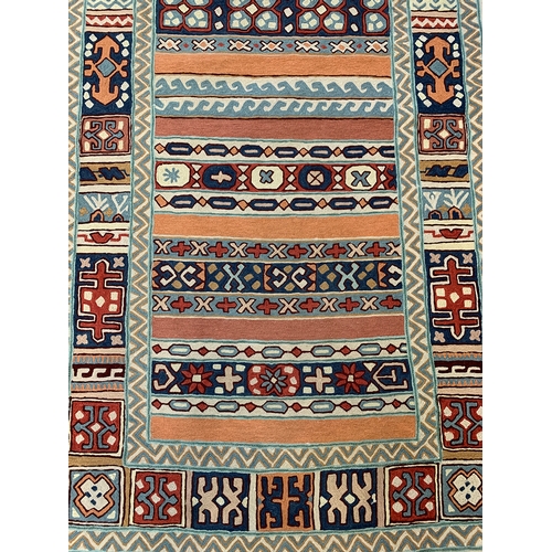 795 - A flatweave runner rug, 76x298cm