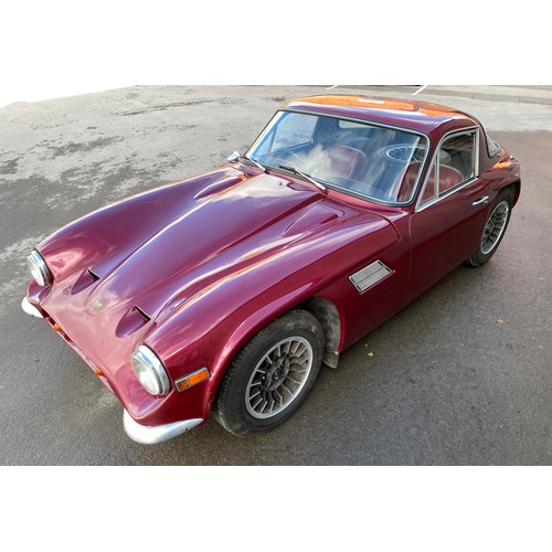 1172 - BUYER'S PREMIUM 10% + VAT ON THIS LOT

A 1972 TVR Vixen  S3 Coupé in red, Registration No. KTF 778K ... 