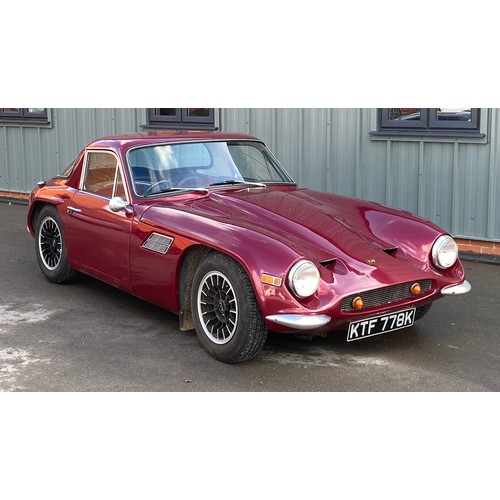 1172 - BUYER'S PREMIUM 10% + VAT ON THIS LOT

A 1972 TVR Vixen  S3 Coupé in red, Registration No. KTF 778K ... 