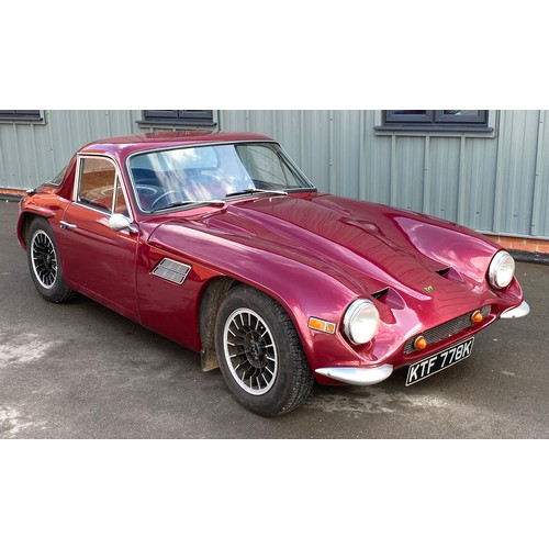 1172 - BUYER'S PREMIUM 10% + VAT ON THIS LOT

A 1972 TVR Vixen  S3 Coupé in red, Registration No. KTF 778K ... 