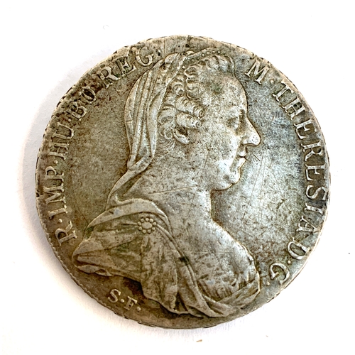 75 - COINAGE. A 'silver' Thaler, 1780. Austria. In VG con., probably.