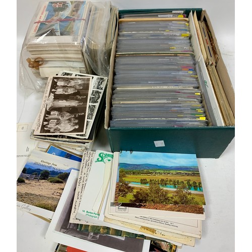 410 - Postcards: A further lot of photographic postcards, largely Wales, Scotland, and Ireland; with a bit... 