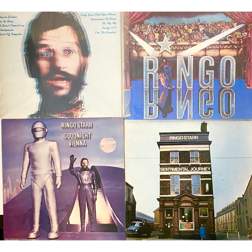 497 - VINYL LPS, RINGO STARR. 'Beaucoups of Blues', PAS10002; 'The Magic Christian', CU6004; 'Bad Boy', 23... 