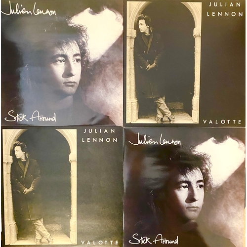 498 - VINYL LPS etc., Julian LENNON. A group of ten with duplicates.