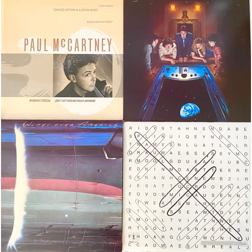 517 - VINYL LPS/EX. SINGLES, PAUL McCARTNEY. 'Wings Over America' and others. 'Once Upon a Long Ago', 12R ... 