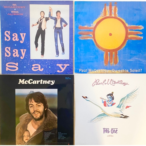 532 - VINYL LPS etc, PAUL McCARTNEY. 'Flowers in the Dirt', 'World Tour Pack', CDPCSDX 106; 'McCartney', P... 