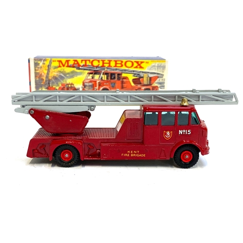 318 - A Matchbox King Size K15 Merryweather Turntable Fire Engine, boxed