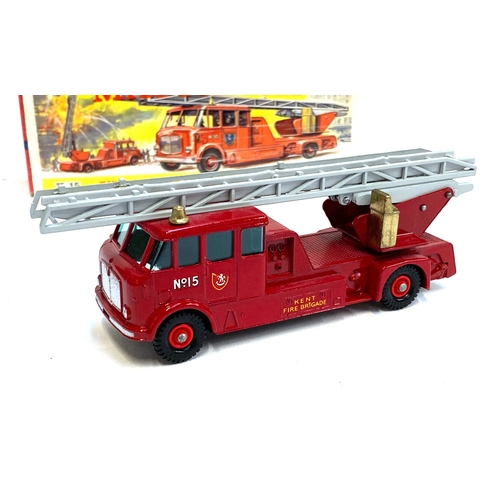 318 - A Matchbox King Size K15 Merryweather Turntable Fire Engine, boxed