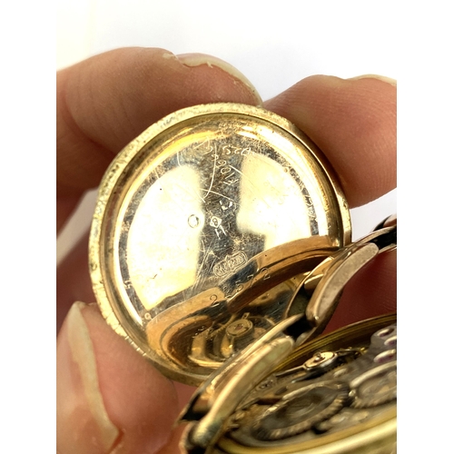 119 - A 9ct gold cased early 20th century Rolex watch (af), the movement marked 'Rolex Patent, 15 jewels, ... 