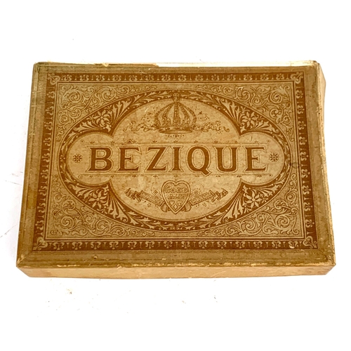 678 - A boxed 'Bezique' set