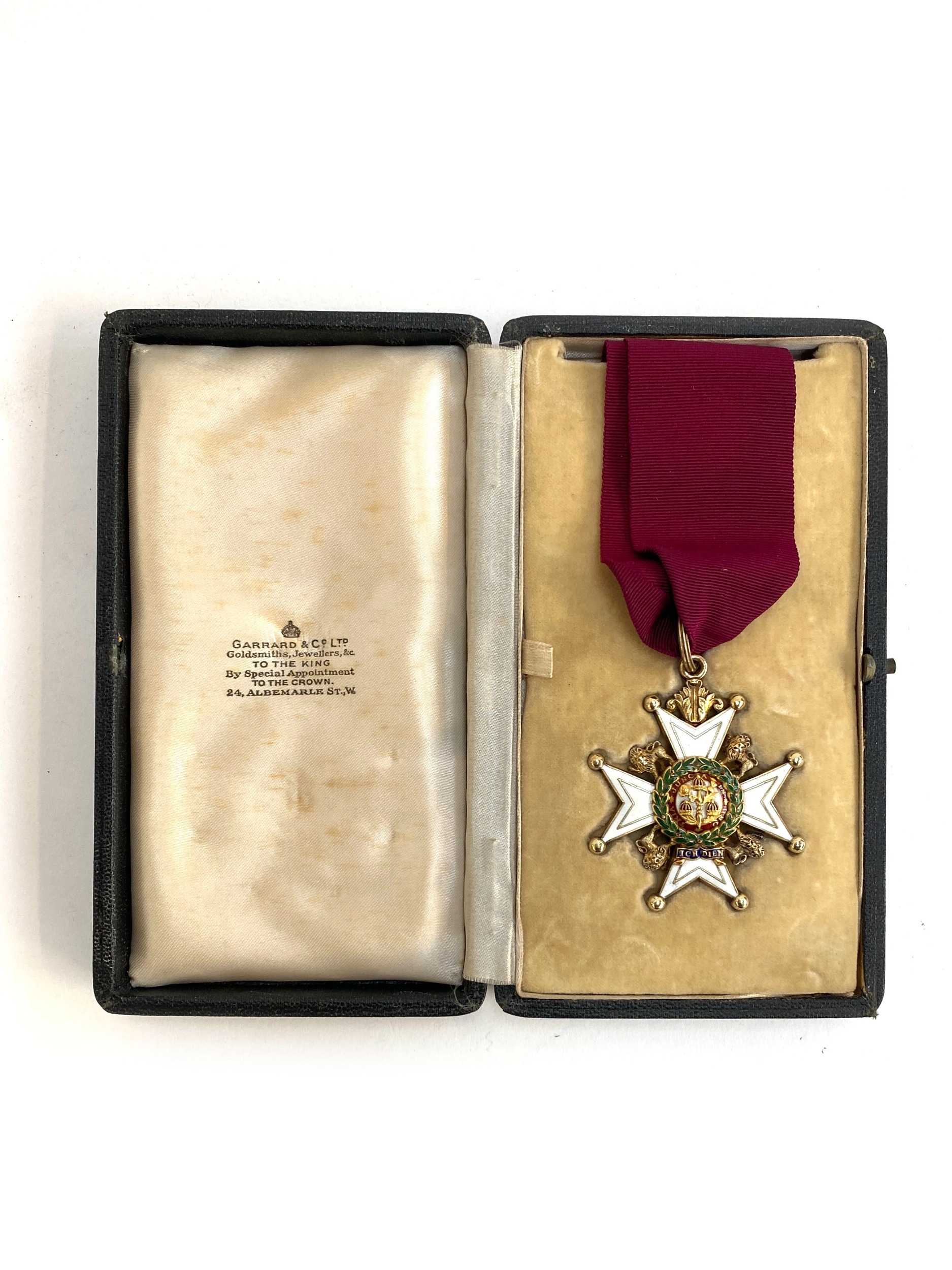 The Most Honourable Order of the Bath CB silver gilt and enamel neck ...