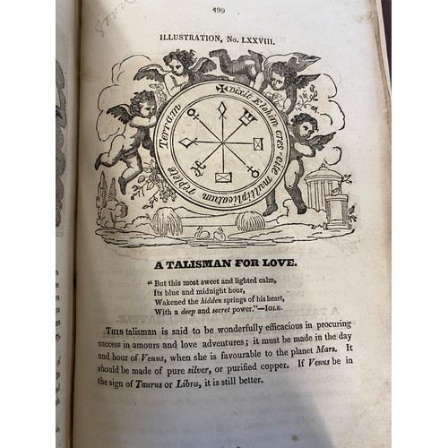 562 - ASTROLOGY; a very rare 19th C. publication. Professionally rebound and stamped 'The Astrologer in th... 