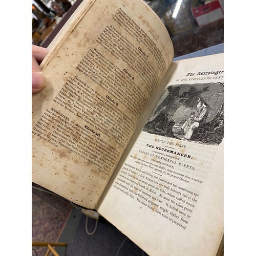562 - ASTROLOGY; a very rare 19th C. publication. Professionally rebound and stamped 'The Astrologer in th... 