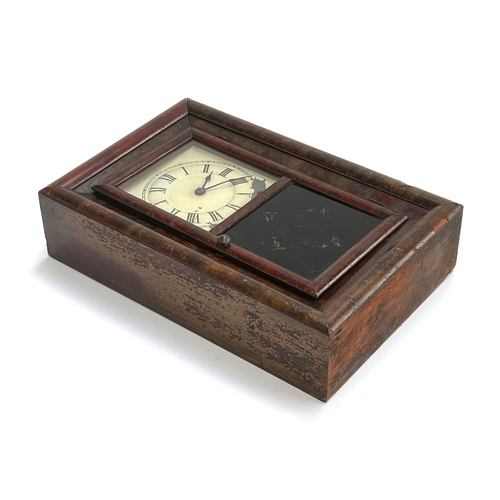 1008 - An American wall clock, 42cmH