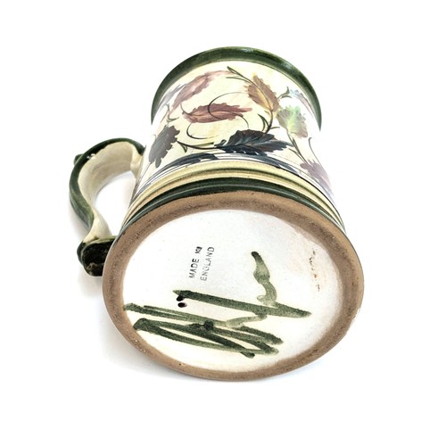 258 - Glyn Colledge for Denby, a handpainted stoneware mug, 13cmH